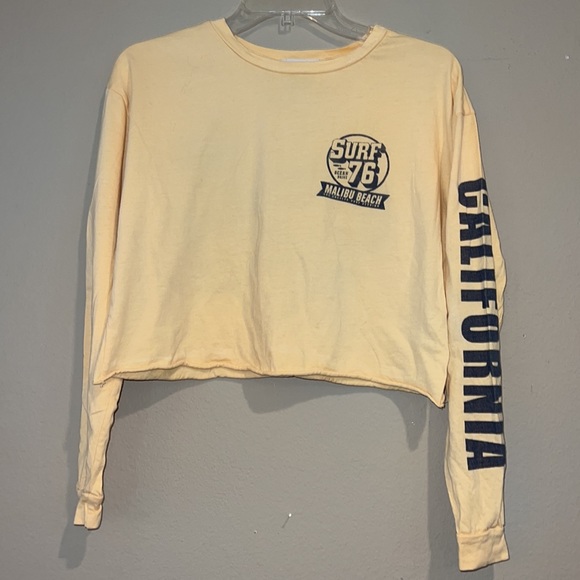 FRENCH PASTRY hello long sleeved crop top! - Picture 6 of 8